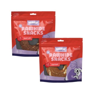 Braaaf Donut - Hundeleckerli - Rind & Fisch - 10 - 12 cm