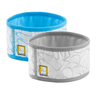 Ruffwear Swamp Cooler Neck Gaiter - Salmon Pink/ Blue Mist - XXS