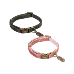 Designed by Lotte Velura - Hundehalsband - Grün - 20-30 cm x 10 mm