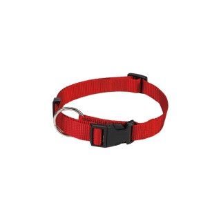 Beeztees Halsband - Rot - Nylon - 22-35 cm x 10 mm