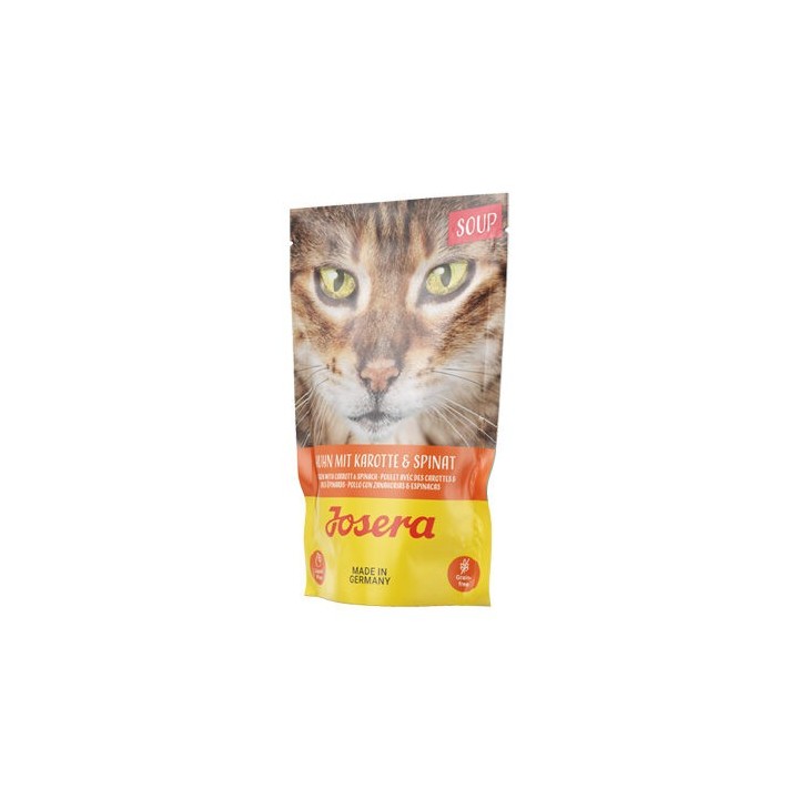Josera Cat Soup Huhn mit Karotte & Spinat - 70 g