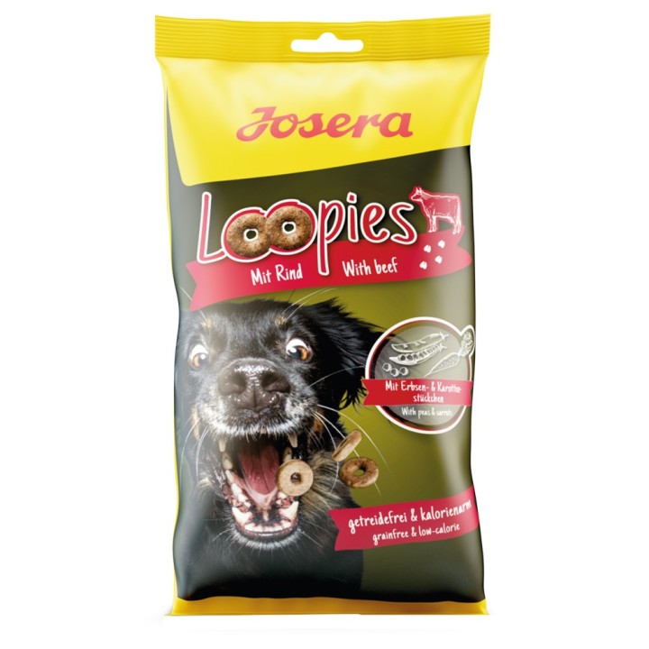 Josera Loopies - Sparpaket: 3 x 150 g Rind