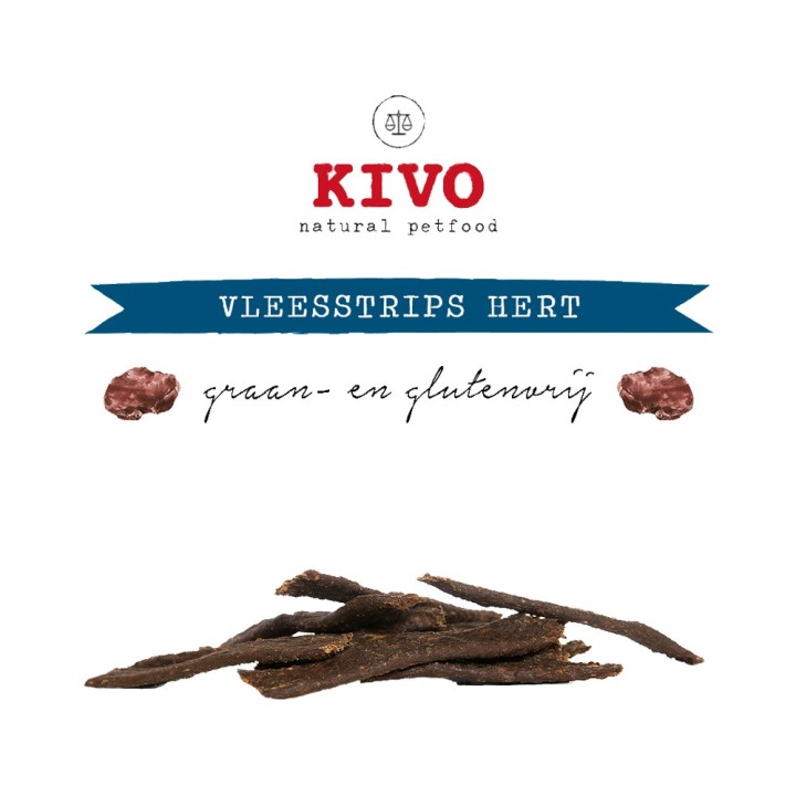 Kivo Fleischstreifen Wild - 200 g