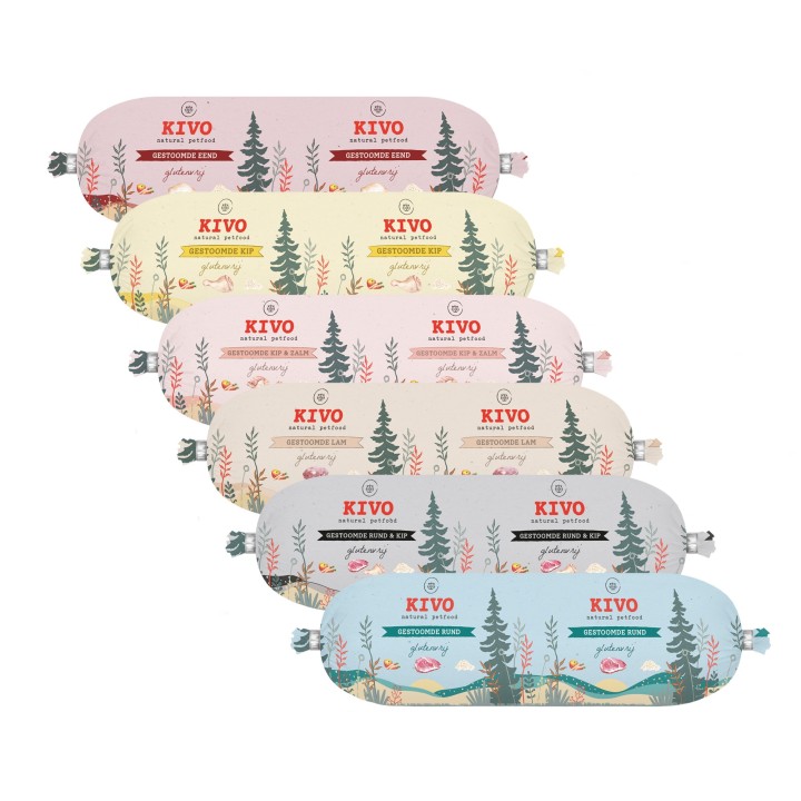 Kivo gedämpftes Huhn - 12 x 600 g