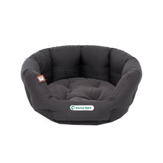 Doctor Bark Basket Bed - M - Grau
