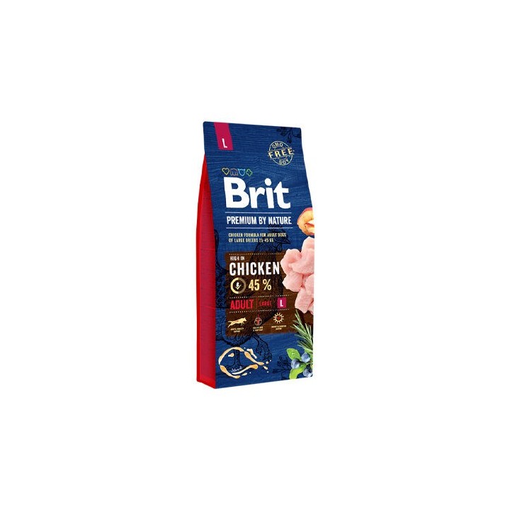 Brit Premium by nature Adult - L - 15 kg