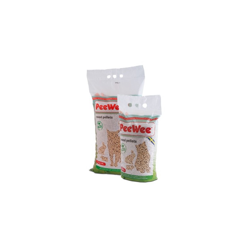 PeeWee Holzstreu - 2 x 9 kg (2 x 14 l)