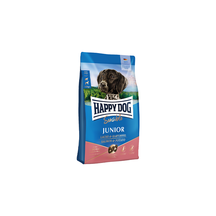 Happy Dog Sensible Junior - Lachs & Kartoffel - 10 kg