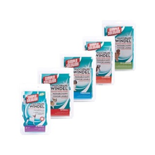 Simple Solution - waschbare Windel - XS / 25-35 cm