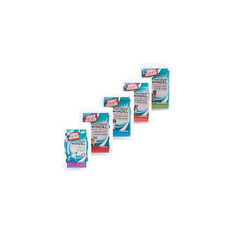 Simple Solution - waschbare Windel - XS / 25-35 cm