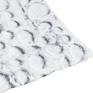 Trixie Bett Mila - Plüsch - 60 x 50 cm - Weiß/Grau