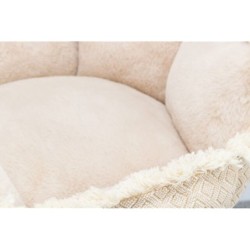 Trixie Boho Hundekorb - 50 x 50 cm - Sand/Beige