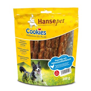Cookies Delikatess Kaurolle mit Hühnchenfiletstreifen - Sparpaket: 3 x 200 g