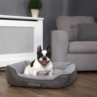 Scruffs Cosy Box Bed - Grey - S
