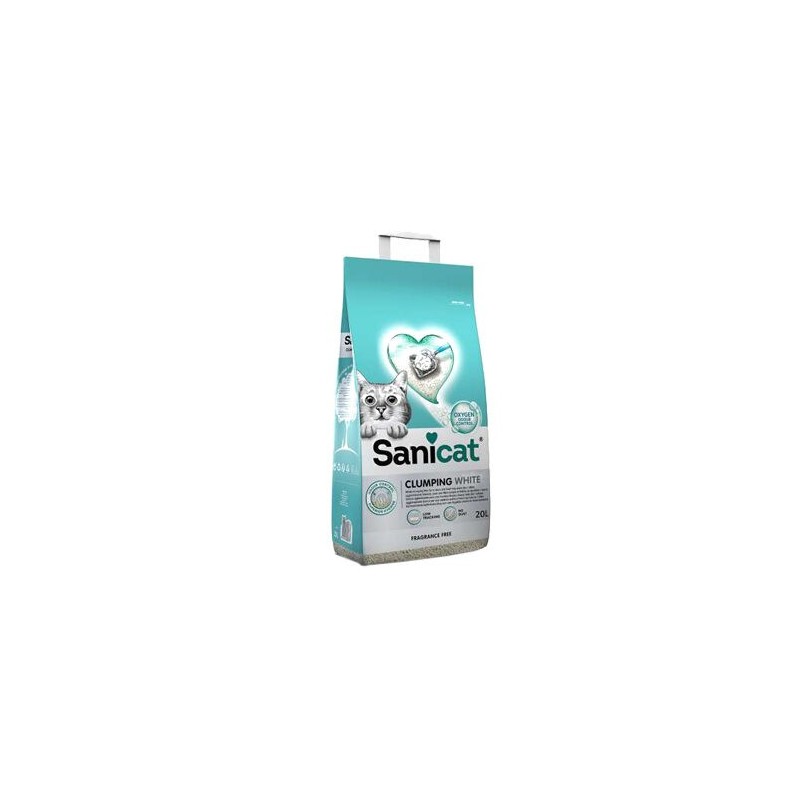 Sanicat Clumping White - 10 l