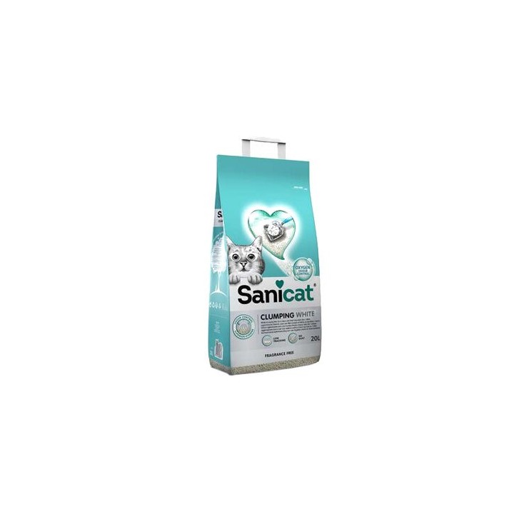 Sanicat Clumping White - 10 l