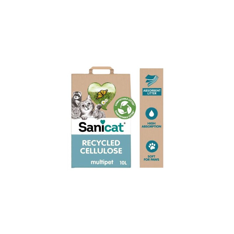Sanicat recycelte Zellulose - 20 l