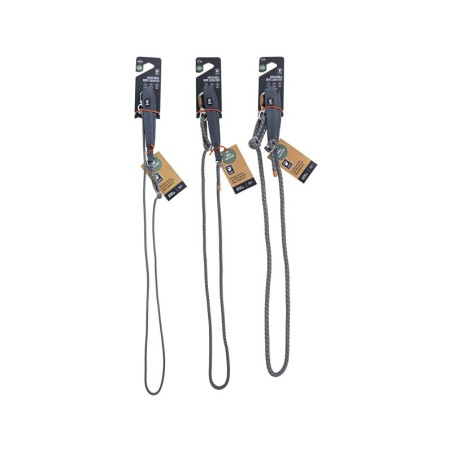 Hurtta Adjustable Rope Leash Eco - Beetroot - 0.6/120-180 cm
