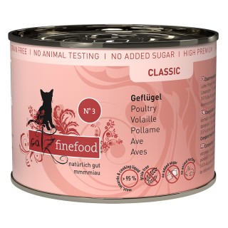 catz finefood 6 x 200 g - Geflügel