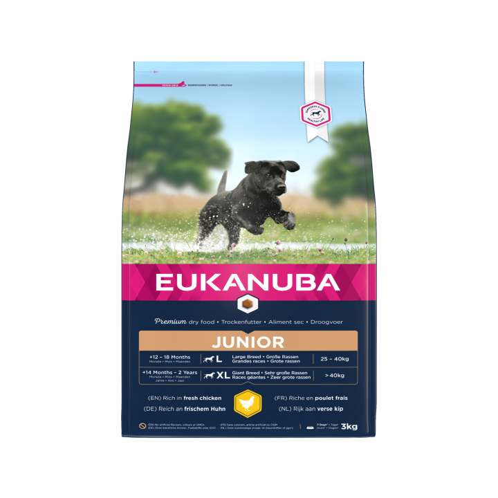Eukanuba Dog – Growing Puppy – Large Breed - 2 x 12 kg