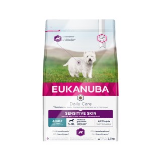 Eukanuba Sensitive Skin - Daily Care - Hund - 2 x 12 kg