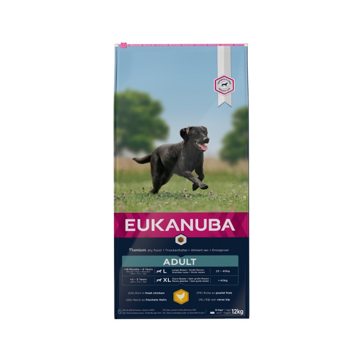 Eukanuba Dog - Active Adult - Large Breed - 2 x 12 kg