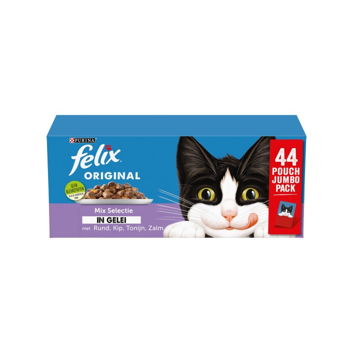 Purina Felix Original Mix Selection in Gelee - 44 x 85 g