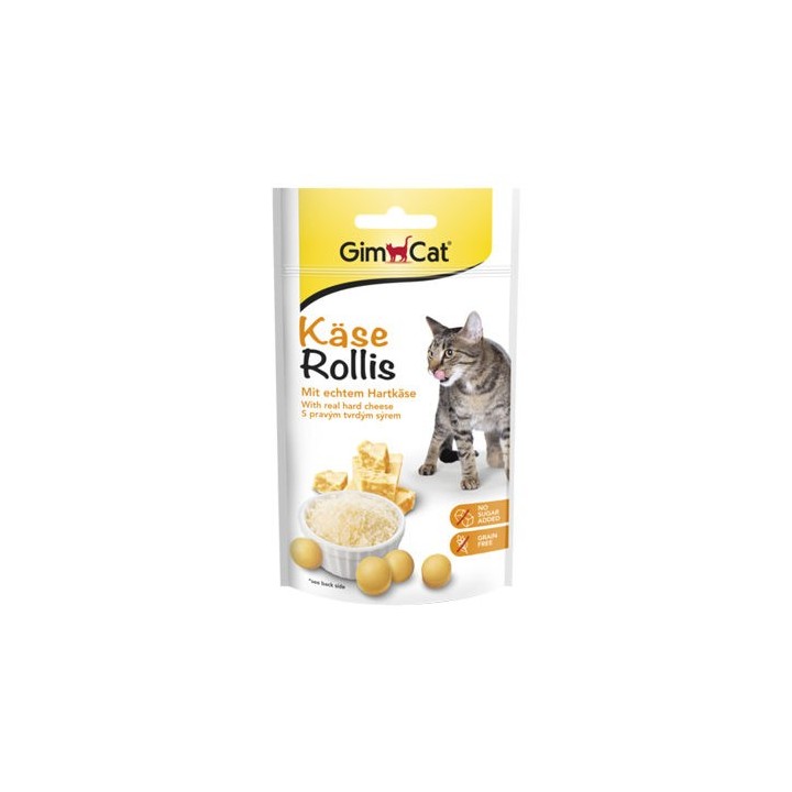 GimCat Käse-Rollies - Naturell - 140 g