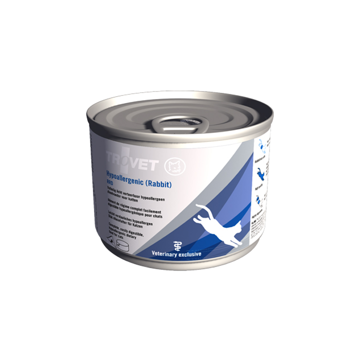 TROVET Hypoallergenic RRD (Rabbit) Katze - 6 x 200 g Dosen