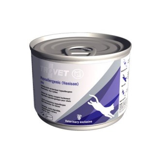 TROVET Hypoallergenic VRD (Venison) Katze - 6 x 200 g Dosen