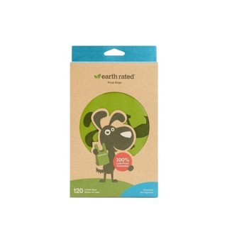 Earth Rated PoopBags mit Henkel - geruchlos - 120 Stück