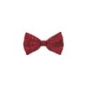 Plenty Gifts - Glitzer-Weihnachtsfliege Katze - Rot - S