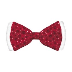 Plenty Gifts - Weihnachtsfliege Satin Hund - S