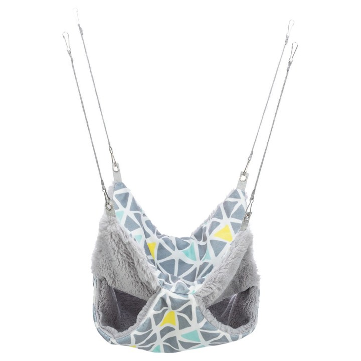 Trixie Kleintier-Hängematte Sunny mit 2 Etagen - L 30 x B 30 x H 16 cm