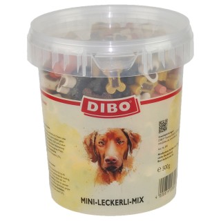 DIBO Mini Leckerli-Mix im Eimer - 500 g