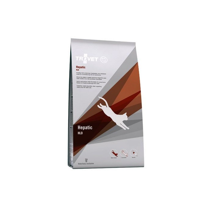 TROVET Hepatic HLD Katzenfutter - 3 kg