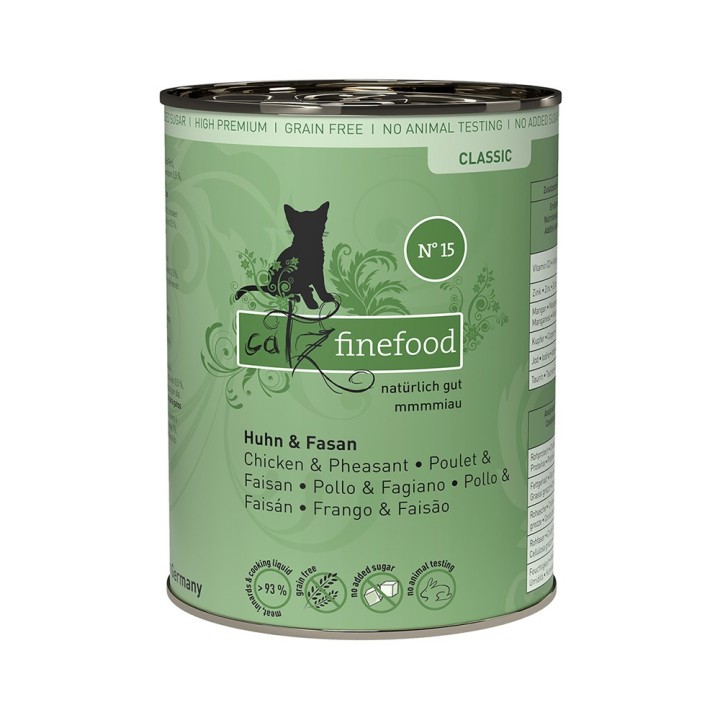 catz finefood 6 x 400 g - Huhn & Fasan