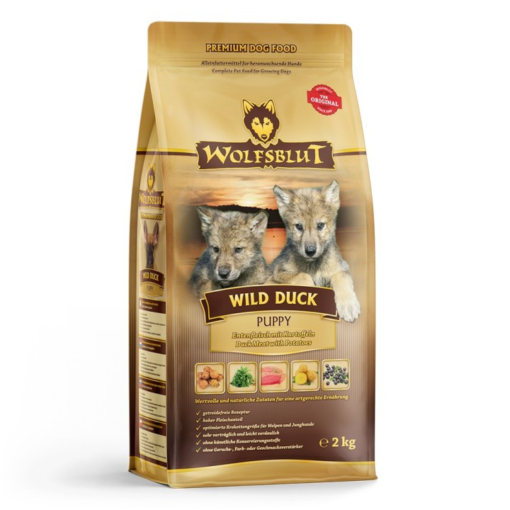 Wolfsblut | Wild Duck | Puppy | 2 kg