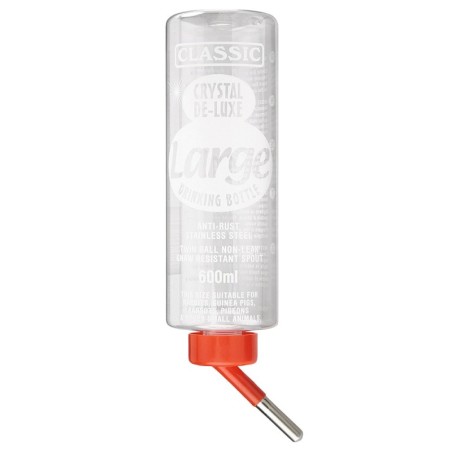 Trinkflasche - Nippeltränke Classic de Luxe - 600 ml, Large