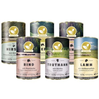 Natural | Probe-Paket Hund | 6 x 400 g