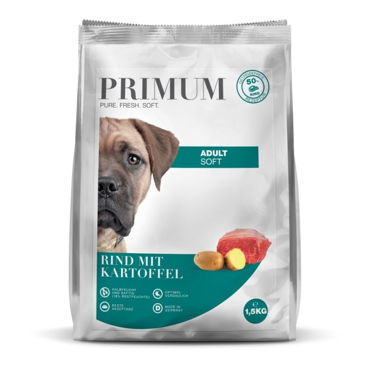 Primum | Rind mit Kartoffel | Soft Adult | 1,5 kg