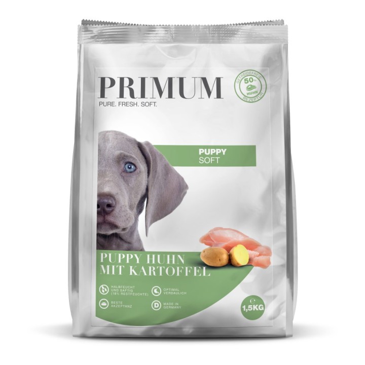 Primum | Huhn mit Kartoffel | Soft Puppy | 1,5 kg
