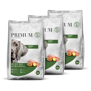 Primum | Huhn mit Kartoffel | Soft Adult | 3 x 5 kg