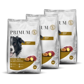 Primum | Ente mit Kartoffel | Soft Adult | 3 x 5 kg