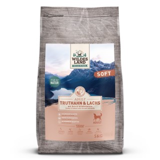 Wildes Land | Truthahn & Lachs mit Reis | Soft Adult | 3 x 5 kg