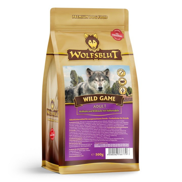 Wolfsblut | Wild Game | Adult | 500 g