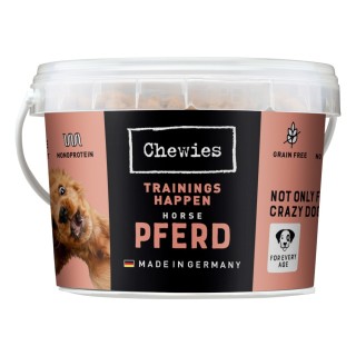 Chewies Monoprotein Trainingshappen - Pferd 300 g