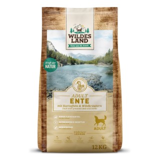 Wildes Land | Ente mit Kartoffel | Classic Adult | 2 x 12 kg