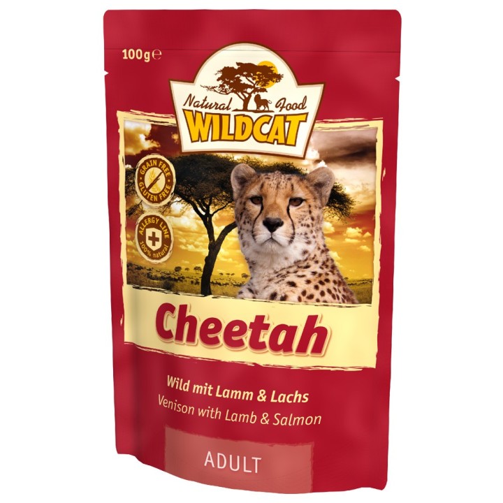 Wildcat | Cheetah Wild, Lamm & Lachs | Adult | 14 x 100 g