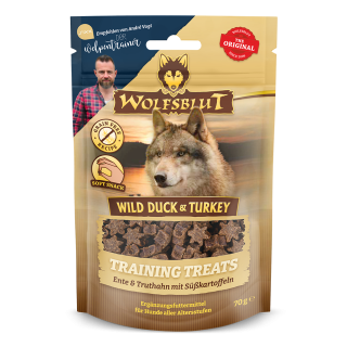 Wolfsblut | Wild Duck & Turkey | Training Treats | 70 g